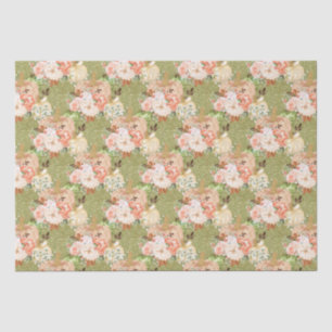 Floral Pumpkins Tissue Paper