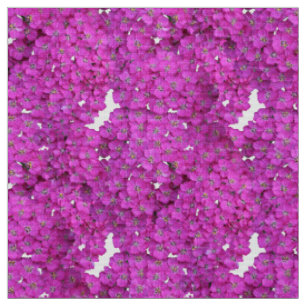 Floral purple pattern. fabric