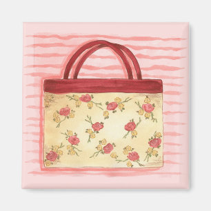 Floral Purse Magnet