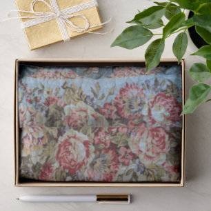 Floral Quilt Photo Tissue Paper