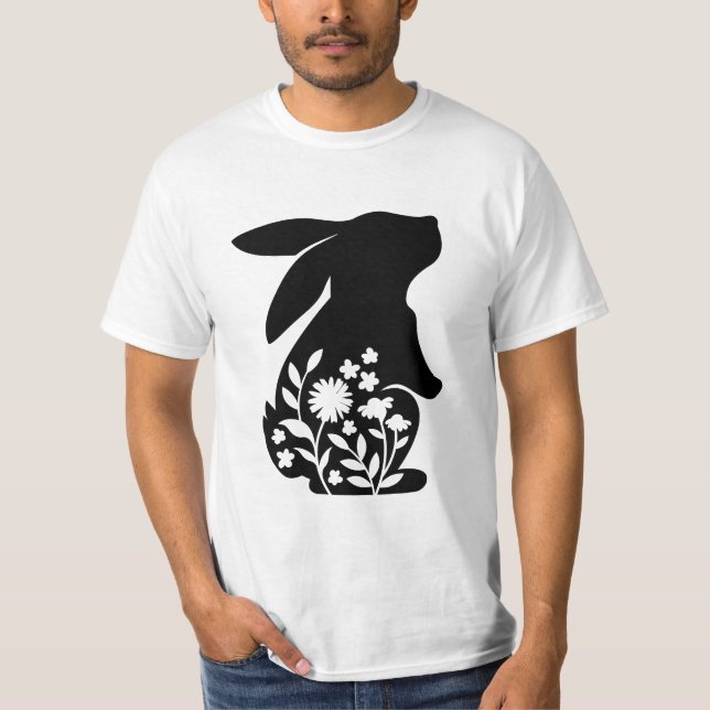 Floral Rebit T-Shirt (Front)