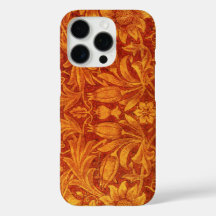 Floral Red & Golden Yellow Wm Morris