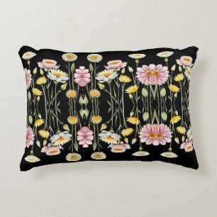 Floral Reflections Decorative Cushion