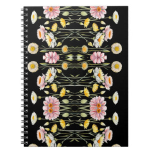 Floral Reflections Notebook