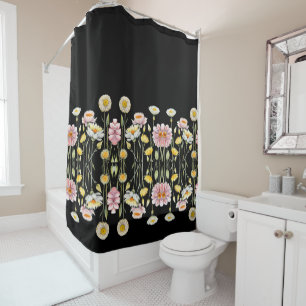 Floral Reflections Shower Curtain
