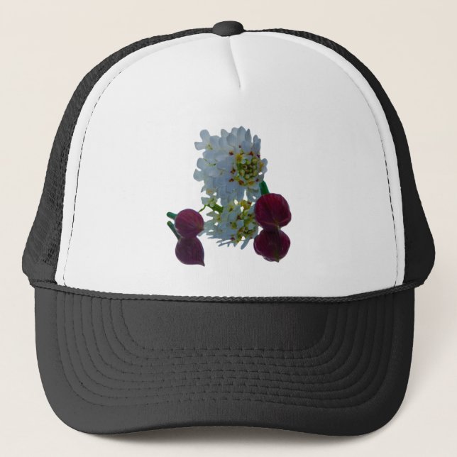 Floral Reflections Trucker Hat (Front)