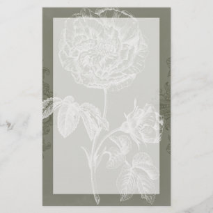 Floral Relief I Stationery