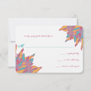 Floral Response Cards