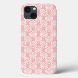 Floral retro damask iPhone 13 case