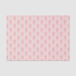 Floral retro damask tissue paper