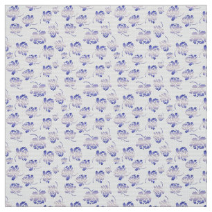 floral retro pattern fabric