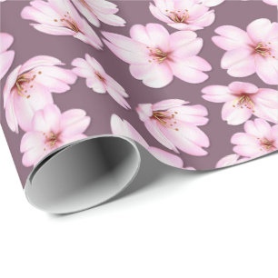 Floral retro spring pattern. wrapping paper