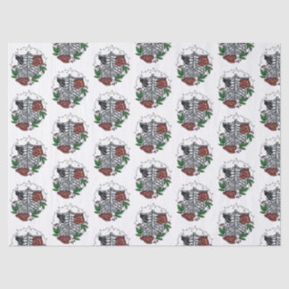 Floral Ribs Tissue Paper