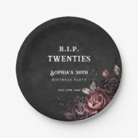 Floral Rip 20s 30th Birthday Party