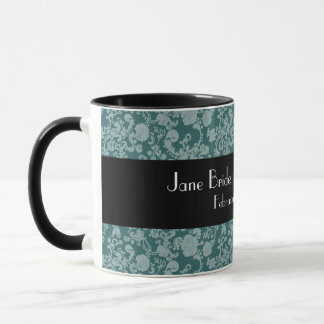 Floral Rococo Wedding, souvenir mug