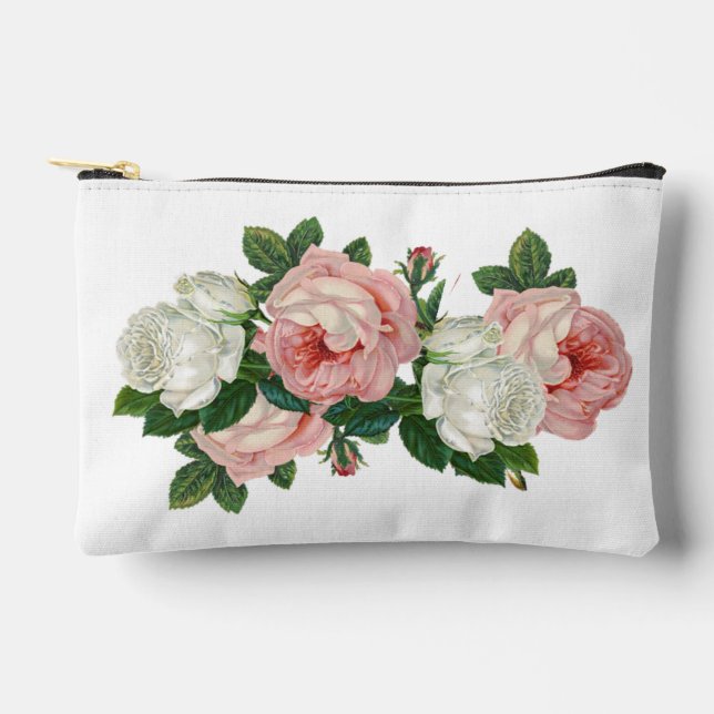 Floral Romance Accessory Pouch (Front)