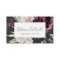 Floral Romance | Grey Business Card