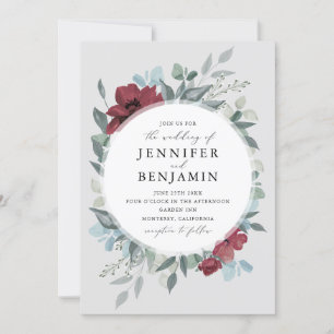 Floral Romance Invitation