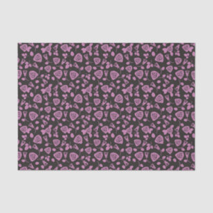 Floral Rose Background Tissue Paper