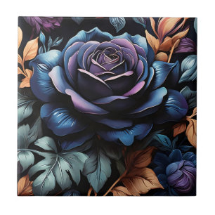 Floral Rose Botanical Dreamy Tile