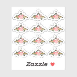 Floral Rose Fashion Clothes Hanger Fashion Closet