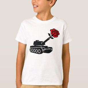 Floral Rose Tank Anti War Pacifism