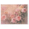 Floral Roses Antique Handwriting Decoupage