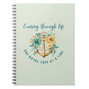 Floral Royal Notebook