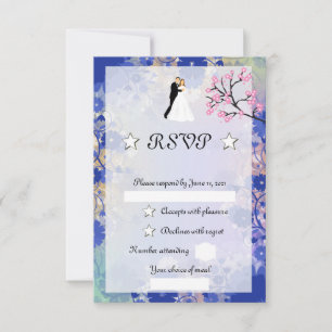 Floral RSVP Card