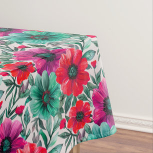 Floral rustic fashion retro pattern Tablecloth