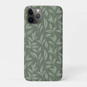 Floral Sage Green iPhone 11 Pro Case