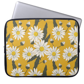 Floral scarf design, vintage background. laptop sleeve