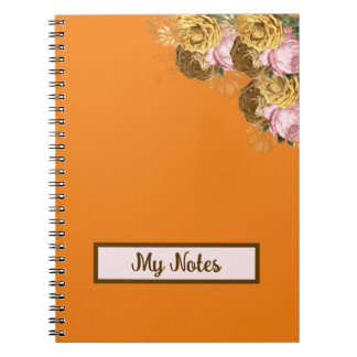 Floral School  Notebook