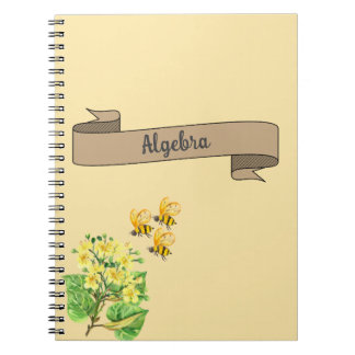 Floral School  Notebook