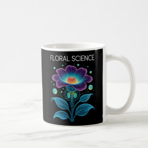 Floral Science Botany and Chemistry Fusion Coffee Mug