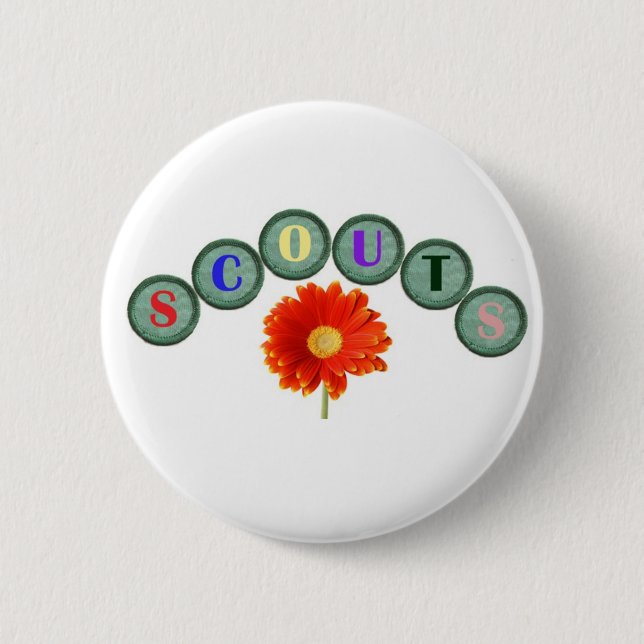 Floral Scouting Button (Front)