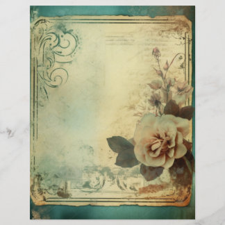 Floral Scrapbook Paper