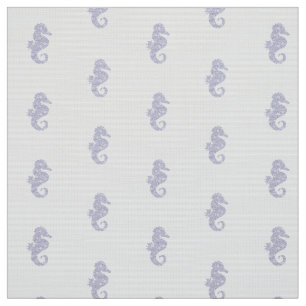 Floral Seahorse Fabric
