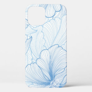 Floral seamless background. pattern with beautiful iPhone 12 case