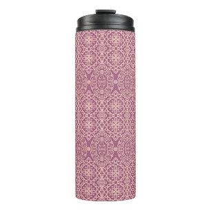 Floral Seamless: Beautiful Pattern Background Thermal Tumbler