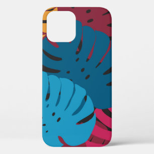 Floral seamless pattern. Background from bright le iPhone 12 Case