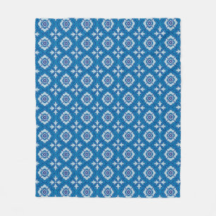 Floral seamless pattern, background In art nouveau Fleece Blanket