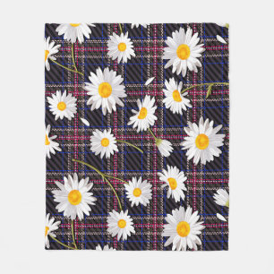 Floral seamless pattern, background In art nouveau Fleece Blanket