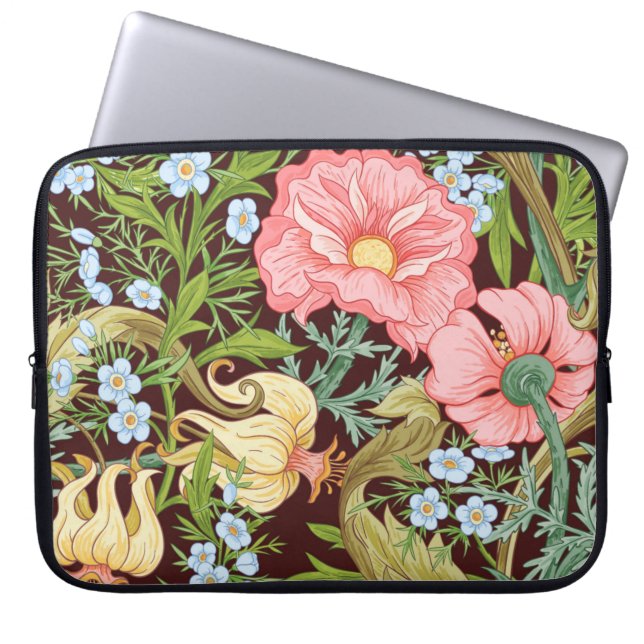 Floral Seamless pattern, background with In art no Laptop Sleeve (Front)