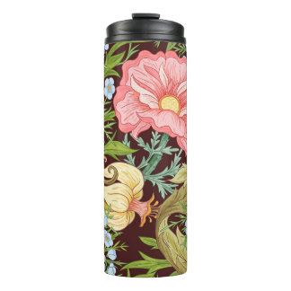 Floral Seamless pattern, background with In art no Thermal Tumbler