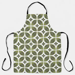 Floral seamless pattern design. Scandinavian style Apron