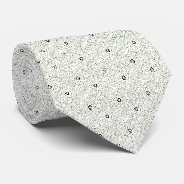 Floral seamless pattern formal tie (Rolled)
