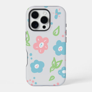 Floral Seamless Pattern iPhone 16 Pro Case