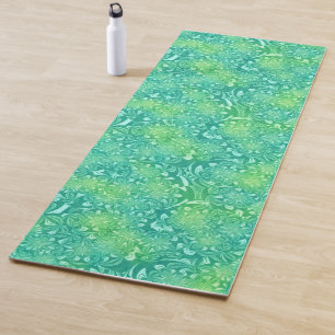 Floral Seamless Texture, Fashion Supplies Yoga Mat