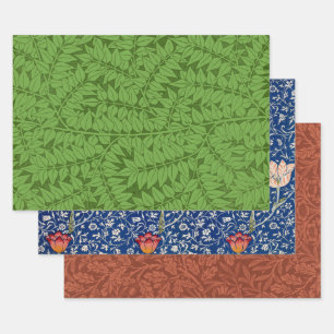 Floral Selection of William Morris Wrapping Paper Sheet